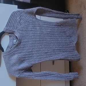 Grey Converse sweater